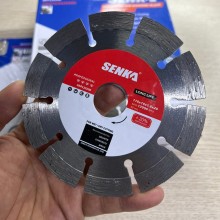 Lưỡi Cắt Đá Chẻ, Đá Granite, Bê Tông SENKA - Phi 114, 125, 135, 156mm - Xẻ Rãnh Tường