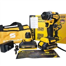 Bộ máy khoan STARKER 10mm - 21Volt SK-905QUICK (Bộ 2 pin + Sạc)