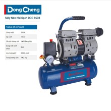 Máy nén khí không dầu DONGCHENG DQE 1608