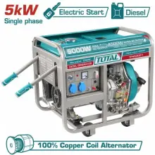 Máy Phát Điện 5Kw Chạy Dầu Total TP450001